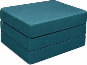 Materac 180/60 + Torba składany turystyczny tkanina Welur : Kolor tkaniny - VELVET - MG20, Rozmiar - 180/60/10, Typ tkaniny - Velvet