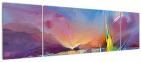 Obraz - Zachód słońca (170x50 cm)