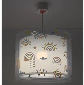 Dalber 41192 - Dziecięcy żyrandol RAINBOW 1xE27/15W/230V wielobarwny