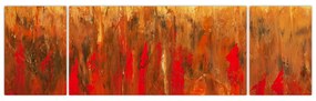 Obraz malowanej abstrakcji (170x50 cm)