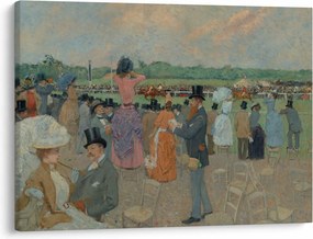 Obraz - Jean-Louis Forain, The Races at Longchamp, reprodukcje (70x50 cm)