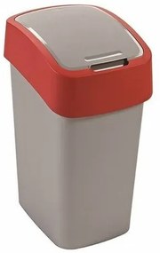 Curver Kosz na śmieci FLIP BIN 10 l, czerwony, 10 l