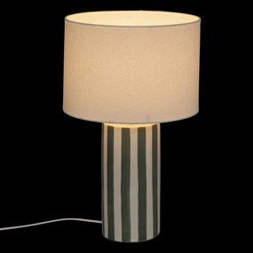 Lampa stołowa podstawa w paski FRIDA, Ø 28 x 47 cm