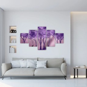 Obraz - Jeleń w magicznym lesie (125x70 cm)