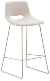 Beżowy hoker (wysokość siedziska 76 cm) Zahara – Kave Home