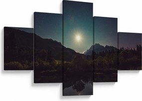 Obraz - nocne niebo (125x70 cm)