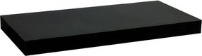 Półka ścienna Stilista  Volato, 80 cm, błyszcząca czerń