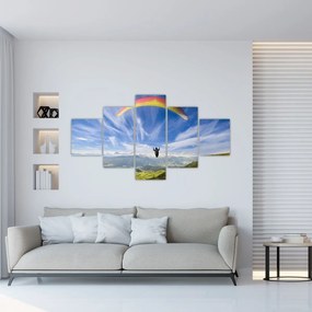 Obraz - Paralotniarstwo (125x70 cm)