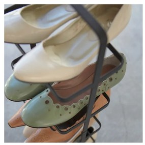 Czarny metalowy regał na buty Tower Shoe Rack – YAMAZAKI