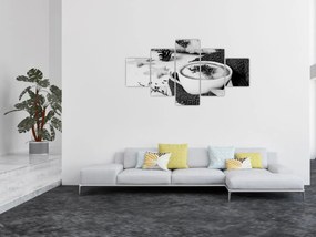 Obraz - Zimowe cappuccino (125x70 cm)