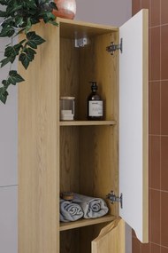 Szafka łazienkowa NORDIC CREMONA 2D 35 cm dąb cremona COMAD