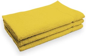 Ręcznik Classic mały żółty 30x50 cm, 100% bawełna