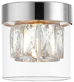 Zuma Line C0389-01A-F4AC - Lampa sufitowa GEM 1xG9/28W/230V