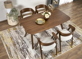 Stół Marengo 160 x 90 elegancki stół w kolorze orzechowym z okleiny naturalnej do jadalni