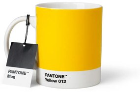 Żółty ceramiczny kubek 375 ml Yellow 012 – Pantone