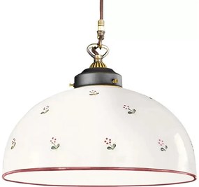 Kolarz 731.32.77 - Żyrandol na lince NONNA 1xE27/75W/230V śr. 36 cm czerwony