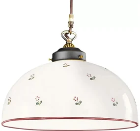 Kolarz 731.32.77 - Żyrandol na lince NONNA 1xE27/75W/230V śr. 36 cm czerwony
