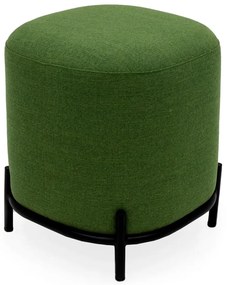 Zielony puf Tenzo Harry, ø 42 cm