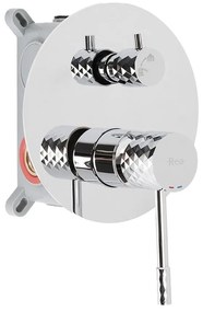 Zestaw natryskowy podtynkowy Rea Lungo Diamond Chrom + BOX