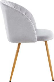 Pack 6 Krzesa Velt Aksamitne