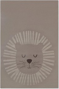 Dywan dziecięcy Safari Adventures – Szczęśliwy Lew beżowo-brązowy 120 cm x 170 cm Atest Oeko-Tex