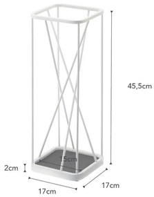 Biały parasolnik YAMAZAKI 9 Square