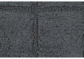 RIDDER 1712300 Mata łazienkowa Delhi z powłokąantypoślizgową 50 x 80 cm, ciemnoszara