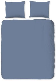 Niebieska flanelowa pościel dwuosobowa 240x220 cm – Good Morning