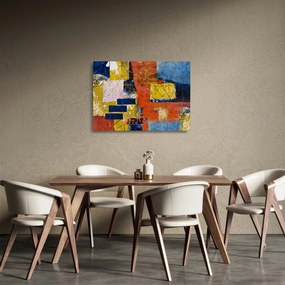 Obraz na szkle - Abstrakcja (70x50 cm)
