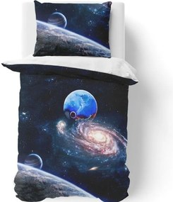 Pościel bawełniana Kosmos 3D, 140 x 200 cm, 70 x 90 cm