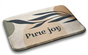 Antypoślizgowy dywanik łazienkowy Antypoślizgowy dywanik łazienkowy Roślina Liść