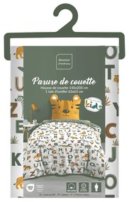 Bawełniana pościel dziecięca jednoosobowa 140x200 cm Tigry – douceur d'intérieur