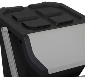 Kosz do segregacji PLAST, 24 l