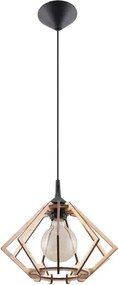 Drewniana lampa wisząca w stylu boho - 6X EX519 T2-M29