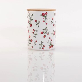 Pojemnik kuchenny ceramiczny w poziomki EMILY