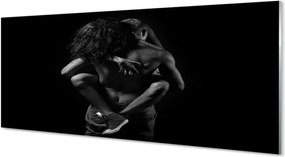 Panel szklany do Kuchni Bliskość Mężczyzny i Kobiety