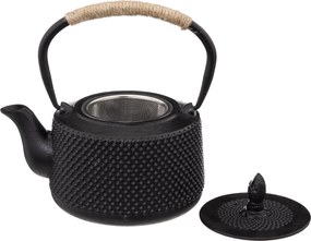 Dzbanek na herbatę FLORA, żeliwny, 1L