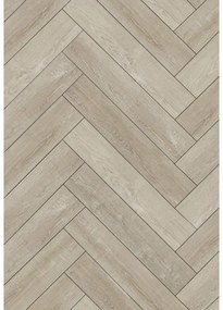 Mexen Parker próbka paneli winylowych jodełka 635 x 127 mm SPC 6,5 mm, podkład IPEX 1,5 mm, 4 V-Fuga, Dąb - F1166-S
