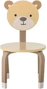 Brązowe krzesło dziecięce Marle – Bloomingville Mini