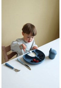 Zielono-niebieskie sztućce dla dzieci z silikonu 3 szt. Ocean Mix – Cam Cam Copenhagen