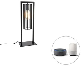 Inteligentna nowoczesna lampa stołowa czarna w tym Wifi ST64 - Balenco Wazo Nowoczesny Oswietlenie wewnetrzne
