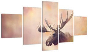 Obraz - Las w jesiennych liściach (125x70 cm)