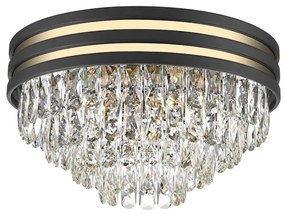 Zuma Line C0525-05A-P7D7 Lampa sufitowa NAICA 5xE14/40W/230V czarna