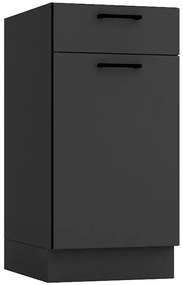 Szafka dolna z szufladą 40 cm grafit H7-B19