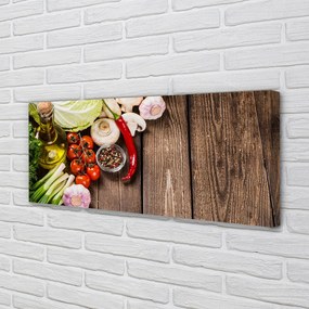 Obraz drukowany na płótnie Klasyczne Składniki Kuchni