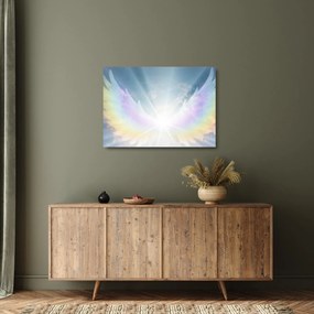 Obraz na szkle - Anielska aura (70x50 cm)