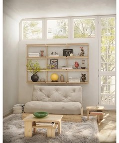 Stolik z litego drewna sosnowego 34x45 cm Japan – Karup Design