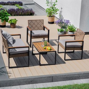 Zestaw mebli ogrodowych Alice cappuccino PATIO
