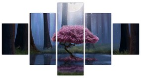 Obraz - Magiczna noc (125x70 cm)