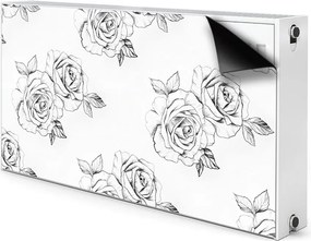 Mata dekoracyjna grzejnikowa Róże